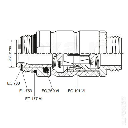 Elaflex SSB 16.1 DC Муфта разрывная двойная
