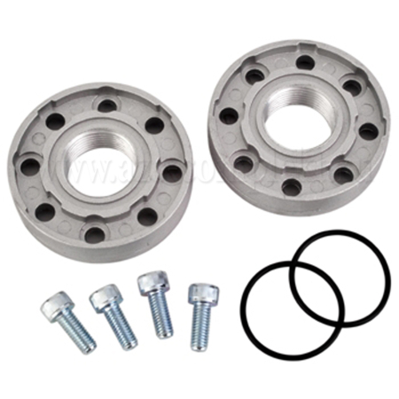 F0918000A Piusi (Италия) - Комплект фланцев с прокладками и болтами. Piusi Kit Flange O-ring.