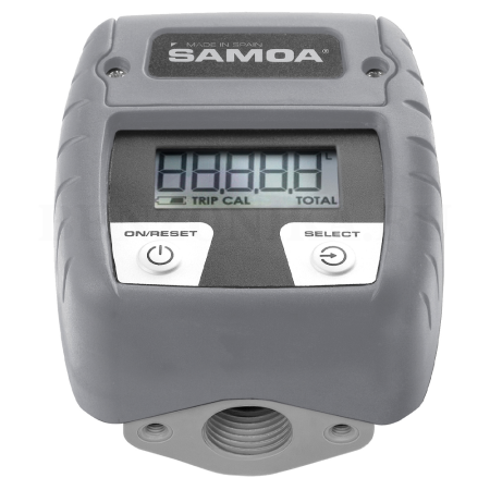366010 SAMOA (Испания) - Электронный счетчик С30 для adblue/антифриза, 1-50 л/мин, 30 бар