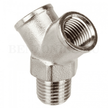 239200 SAMOA (Испания) - Делитель потока 1/4" BSP (М) - 1/4" BSP (F) x 2