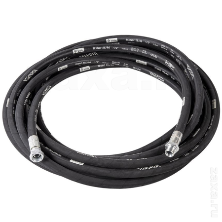 902-0708-200 Meclube (Италия) - Рукав AERTUB/20 для воздуха, воды, Ø1¼", резьба F1½" - M1½" BSP, длина 20 метров, 20 Бар