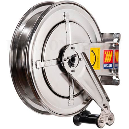 070-2201-400 Meclube (Италия) - Катушка FX-400 для шланга из нержавеющей стали (без шланга) для воздуха, воды, ½" BSP