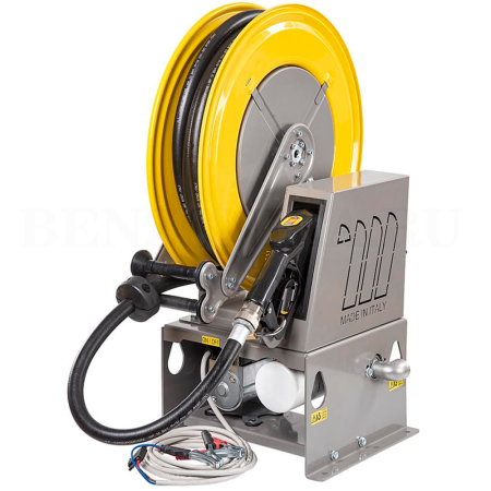090-5060-Z60 Meclube (Италия) - Заправочный комплект 24В MEC-REEL для дизтоплива с катушкой, 60 л/мин