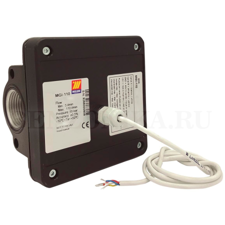 092-5170-110 Meclube (Италия) - Счетчик MGI 110 импульсный для дизельного топлива и масла, датчик Холла