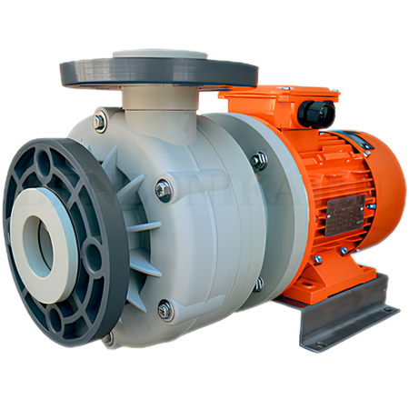 ADH 160 PP/B/FKM 380V AlphaDynamic (Греция) - Центробежный насос с торцевым уплотнением, 915 л/мин, фланец