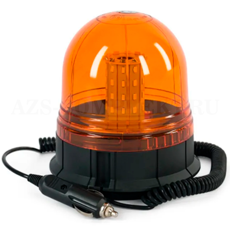 Маяк WL147 светодиодный оранжевый, 12/24В, магнит. Проблесковые маячки.