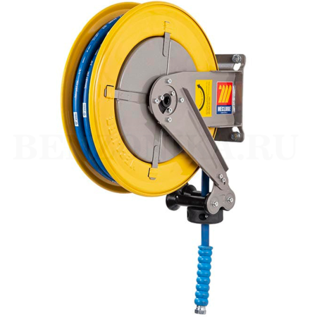 070-1204-215 Meclube (Италия) - Катушка F-400 со шлангом Ø 5/16 длина 15 метров, для воды, пара, до 150 C, 200 бар