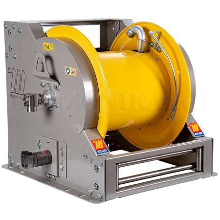 076-6165-600 Meclube (Италия) - Моторизированная катушка FI-601 для шланга 1"-3/4"-1/2" (вода, пар до 150 °C) с гидроприводом