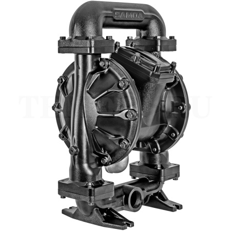 UP20A-BAC-ATZ Samoa (Испания) - Пневматический мембранный насос UP20 (алюминий-алюминий-PTFE-PTFE, резьба BSP), 2", 650 л/мин