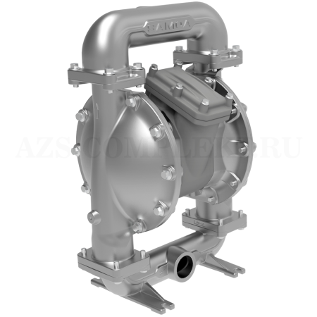 UP20S-BSS-STZ Samoa (Испания) - Пневматический двухмембранный насос UP20 (SS-SS-PTFE-PTFE, BSP), 2, 650 л/мин