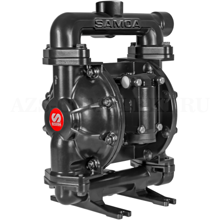 CP10A-BAC-MMA SAMOA (Испания) - Пневматический двухмембранный насос CP10 (алюминий-алюминий-Santoprene-Santoprene, 1 BSP, 130 л/мин
