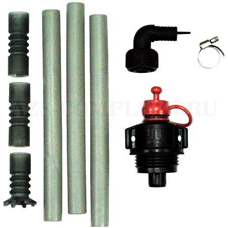 F20257000 PIUSI (Италия) - Всасывающий комплект с адаптером для бочек AF2 2 BSP, 1 BSP