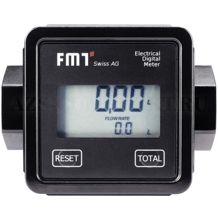 23295 Pressol/FMT (Германия) - Цифровой турбинный счетчик-Al для дизтоплива, 15-100 л/мин, 1 BSP