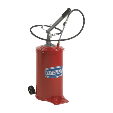 5105 Flexbimec (Италия) - Ручной насос для смазки двойного действия, с ёмкостью 16 кг