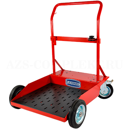 4389 Flexbimec (Италия) - Тележка четырехколесная для бочек 180-220 кг