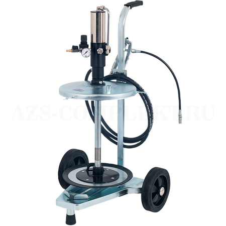4920С Flexbimec (Италия) - Мобильный комплект для консистентной смазки, пневматический 50:1, для бочек 18-25 кг