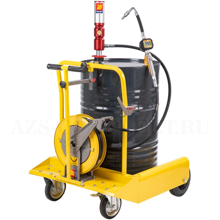 022-1295-000 Meclube (Италия) - Пневматический комплект для масла с катушкой, для бочек 180-220 л, 28 л/мин