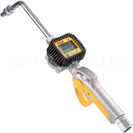 024-1233-D00 Meclube (Италия) - Кран для отпуска масла со счетчиком, с жестким (металлическим) носиком, автоматическая насадка