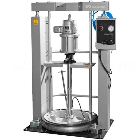 534121.001 SAMOA (Италия) - Пневматическая экструзионная установка с насосом PM60 12:1, 185 кг, BASIC Power Ram