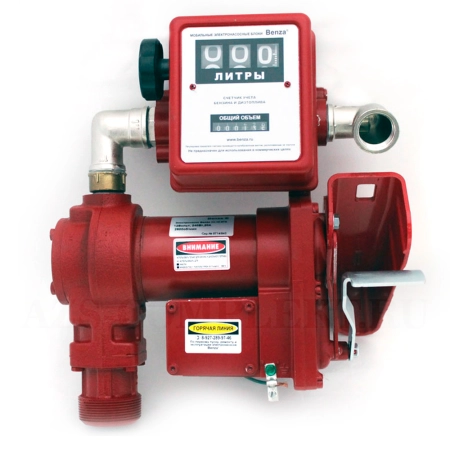 Benza 33-12-57Р (Россия) - Электронасос со счетчиком для бензина