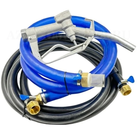 Cosmic 60 Benzonika (Китай) - шланги и пистолет для комплекта 220В для перекачки для перекачки дизельного топлива солярки, 60 л/мин