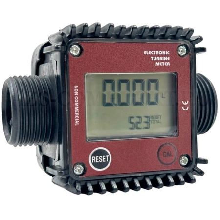 BZ1000024 Benzonika (Россия) - Счетчик К24 для дизеля электронный, 1 BSP, 20-120 л/мин