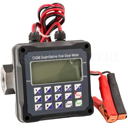 OGM 25Q Benzonika 12V (Китай) - Счетчик счетчик расхода учета дизельного топлива, солярки