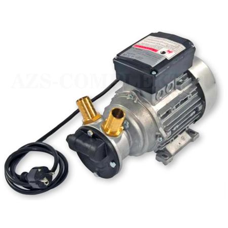 6437 Flexbimec (Италия) - Электрический роторный насос для масла, дизтоплива, 220В, 30 л/мин