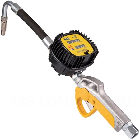 024-1249-A00 Meclube (Италия) - Кран для масла с механическим счетчиком, гибкая выпускная насадка, ручной антикапельный носик