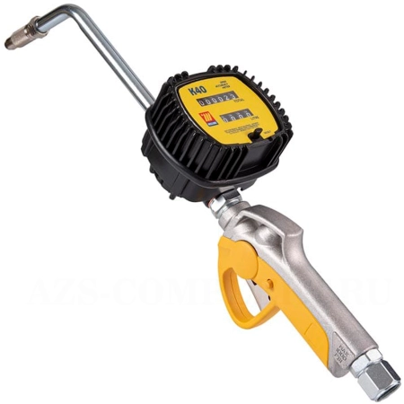 024-1249-B00 Meclube (Италия) - Кран для масла с механическим счетчиком, жесткая выпускная насадка, ручной антикапельный носик