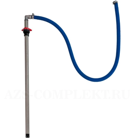 025-1271-125 Meclube (Италия) - Комплект трубы из нержавеющей стали со всасывающим шлангом для бочек кубовой емкости (IBC-контейнера)