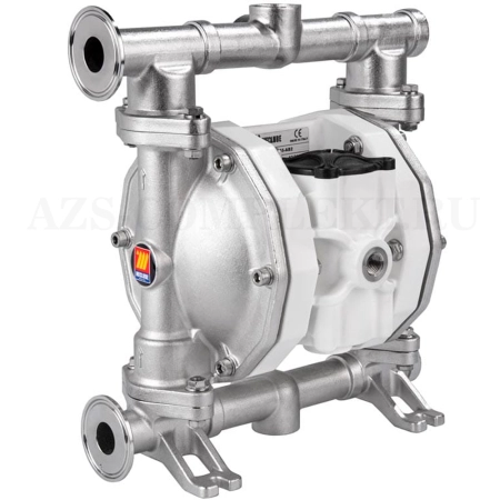 028-F065-AB1 Meclube Мембранный пневматический насос для продуктов питания, 65 л/мин, 1 Tri-Clamp