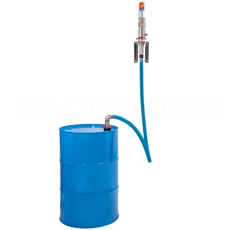 029-1382-000 Meclube (Италия) - Настенный комплект из нержавеющей стали для антифриза, стеклоомывателя, 3:1, для бочек 180-220 л