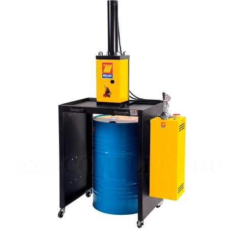 048-1500-300 Meclube (Италия) - Вертикальная электрогидравлическая дробилка масляных фильтров MEC-THOR