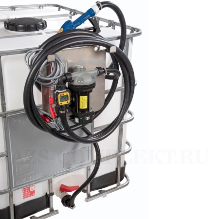 097-5611-012 Meclube (Италия) - Электрический навесной комплект 12В со счетчиком для AdBlue из IBC-контейнеров, S60X6, 34 л/мин