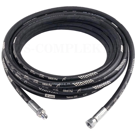 907-0303-050 Meclube (Италия) - Рукав 2SC для смазочных материалов, BSP, длина 5 метров, 330 Бар