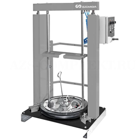 391003 SAMOA (Испания) - Двухколонная пневматическая стойка для поршневых насосов