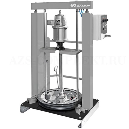 534121 SAMOA (Испания) - Пневматическая экструзионная установка с насосом PM60 12:1, 185 кг, AUTOMATIC Power Ram