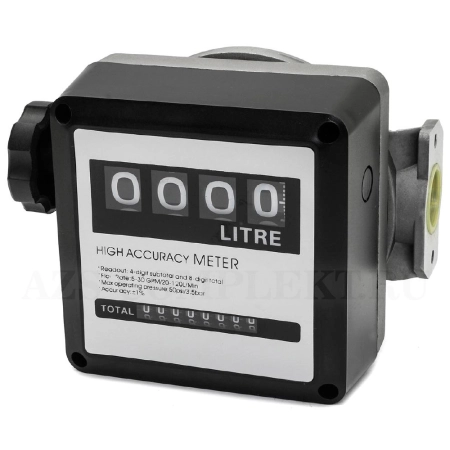 FM 120 Benzonika (Китай) - Счетчик учета расхода топлива, механический, 1 BSP