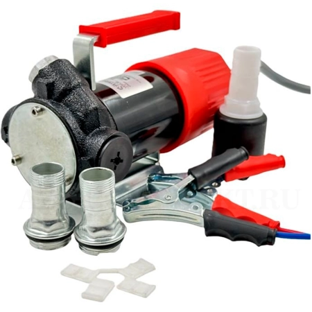 Vega 60 Benzonika (Китай) - Электрический насос 12В для перекачки дизельного топлива, солярки, 60 л/мин