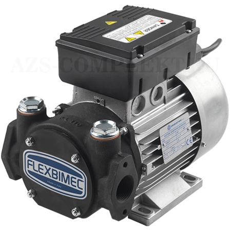 6220 Flexbimec (Италия) - Насос 220В для перекачки дизельного топлива, солярки, 100 л/мин