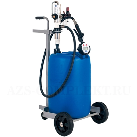 6777 Flexbimec (Италия) - Мобильный пневматический поршневой комплект для раздачи AdBlue® со счетчиком, R=1:1, 15 л/мин