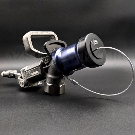 FN600-NS FloMAX (США) - Топливораздаточный кран 1½" для ДТ (с пыльником, без поворотной муфты)