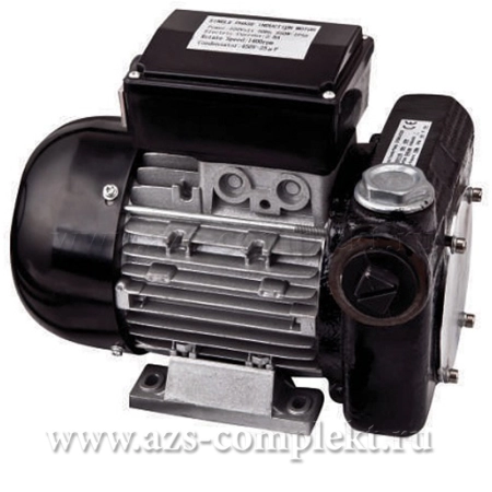 Helios 80 Benzonika (Китай) - Электрический насос для перекачки дизельного топлива, 220В, 80 л/мин