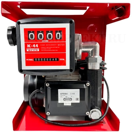 Petroll Cosmic 80 Basic (Китай) - Базовый комплект для перекачки дизельного топлива солярки, 220В, 80 л/мин