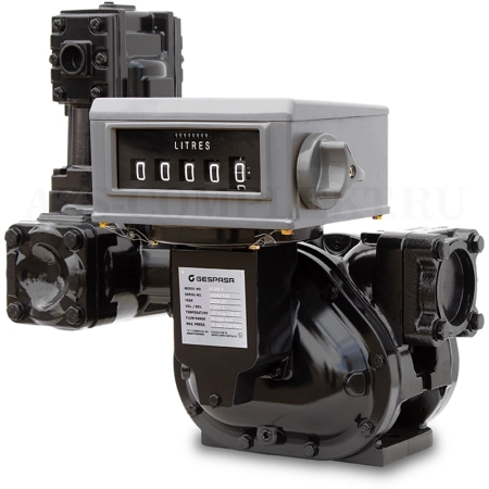 32725-CF00000 Gespasa (Испания) - Механический высокопроизводительный счетчик M-80 для бензина и дизтоплива, 115-1150 л/мин, 3