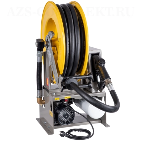 090-5060-070 Meclube (Италия) - Заправочный комплект 220В MEC-REEL для дизтоплива с катушкой, 70 л/мин