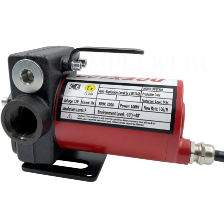 Rite-40 Petroll (Китай) - Насос для бензина 12В, 40 л/мин