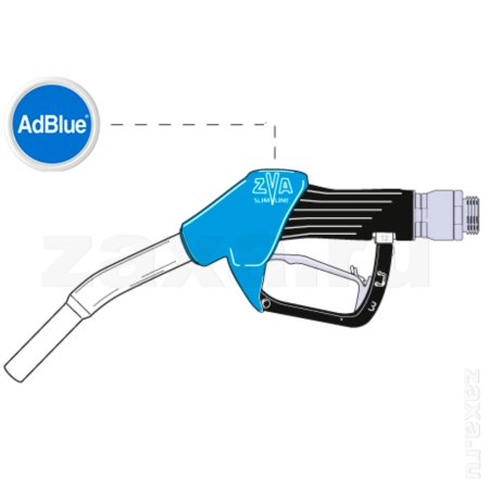 ZVA AdBlue HV 3.0 SSB 16.0 SS Кран раздаточный для AdBlue