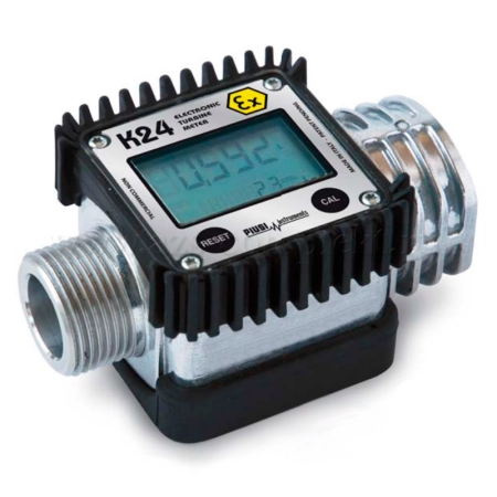 F00408X00 Piusi K24 Atex - Электронный расходомер для бензина. Счетчики Piusi (Италия)